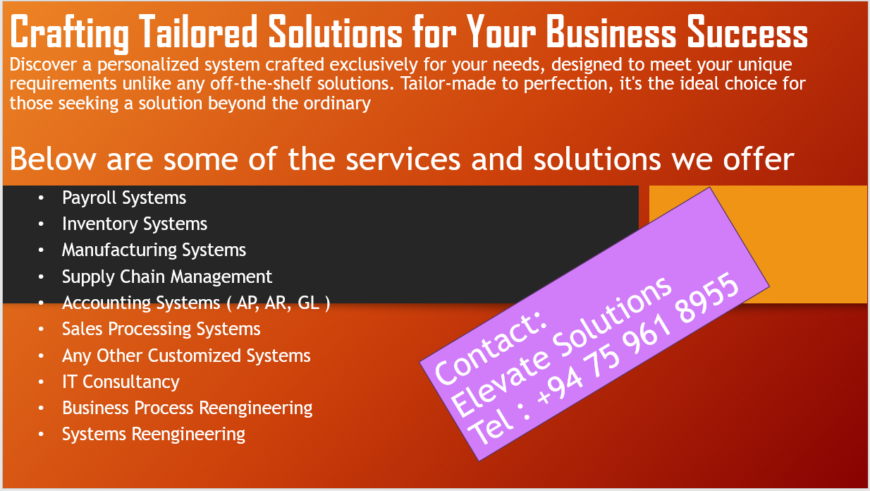 Crafting Tailored Solutions for Your Business Success